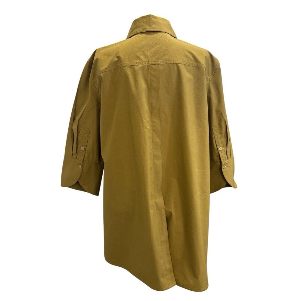 Carla Rockmore Women’s Relaxed Fit Color Moss Shirt Size M - Picture 6 of 10